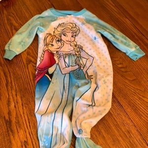 Disney frozen 2t Sleeper pajamas